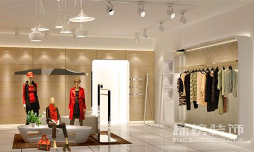 深圳服裝店裝修技巧設計