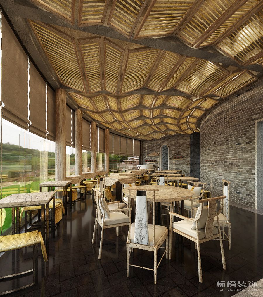 金坑村鄉(xiāng)情園設(shè)計裝修風格