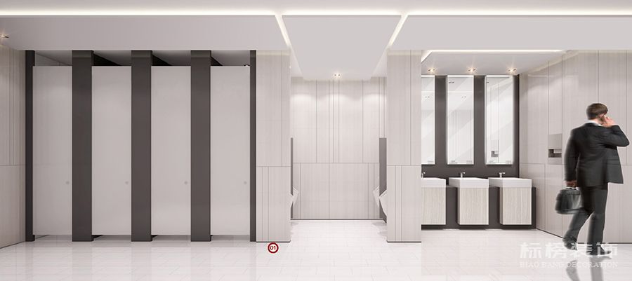 平安大廈南塔公共區域8